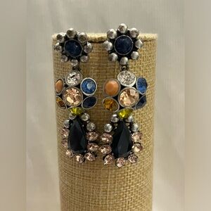 Crystal drop earrings